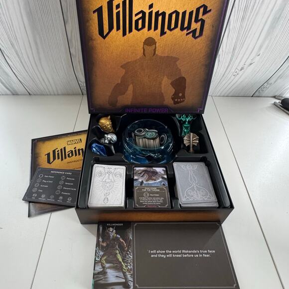 Marvel Villainous : Infinite Power Ravensburger Board Game Complete - Picture 2 of 6